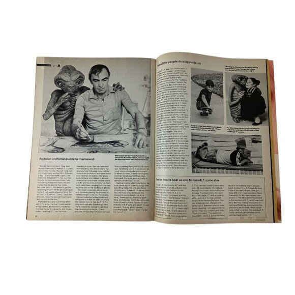 People Weekly Magazine August 23, 1982 E.T. The Extraterrestrial, John Travolta - Picture 3 of 9